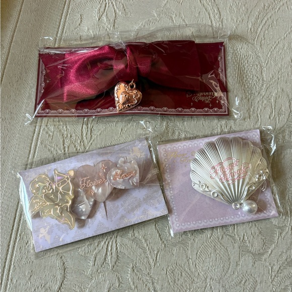 Flower Knows Accessories - Flower Knows Hair Clips Barrette Bundle Trio NWT